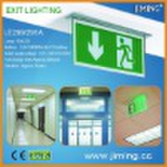 10LED wiederaufladbare Emergency Exit Signs-LE299: en