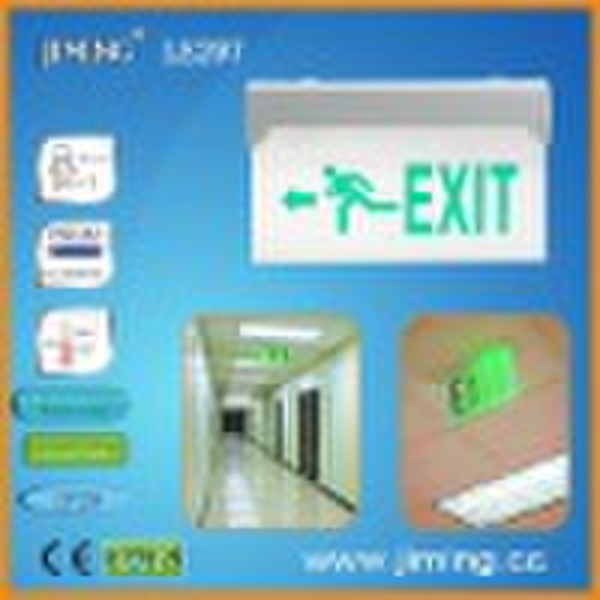 5 LED Rechargeable Emergency Exit Signs-LE297: ene