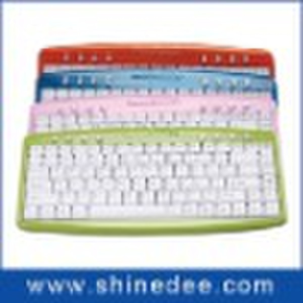 8 hot keys slim multimedia keyboard