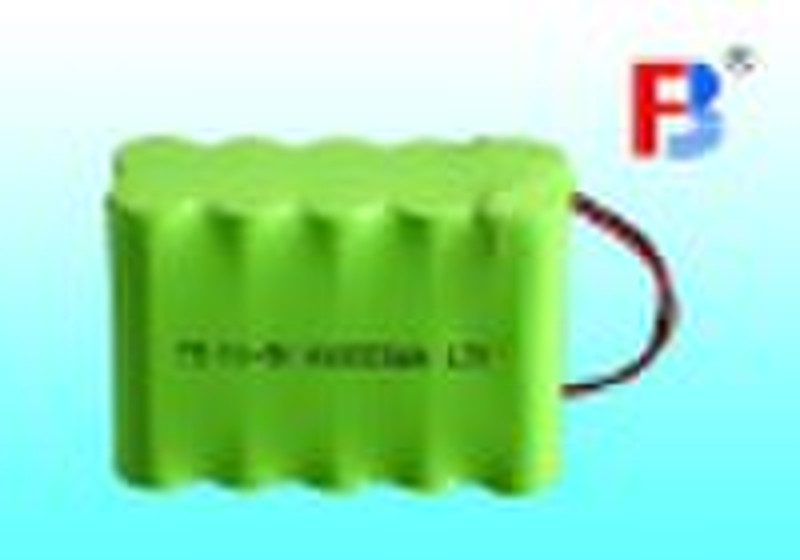 12V nimh battery AA  2000mAh battery pack