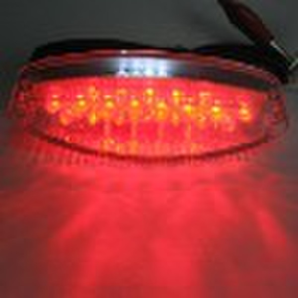 LED-Motorrad-Rücklicht, Blinker Licht, Seiten