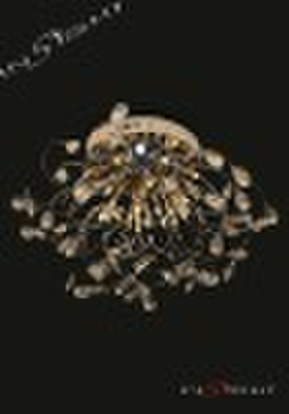 crystal ceiling light