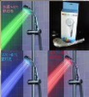 RGB color of Led shower  (temperature detectable)