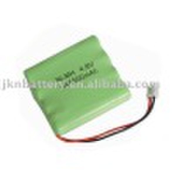 AAA 4.8V 500mAh NiMh rechargeable battery pack