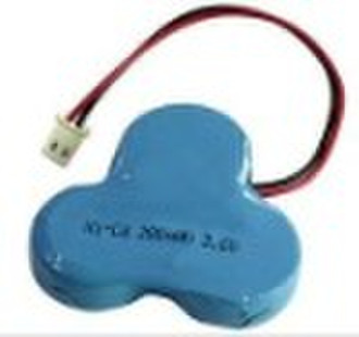 3.6v 280mAH Rechargeable NiCD cell pack