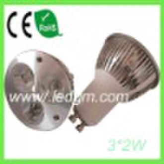 new Gu10 6W led spot light with CE