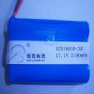 ICR18650 3S 11.1V  2100mAh