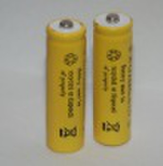 1.2v 300mAh-600mAh Rechargeable ni-cd battery