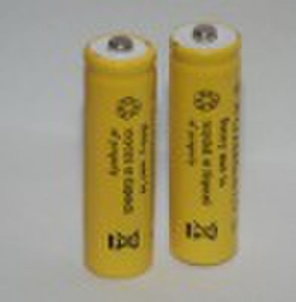 1.2V 300mAh-600mAh wiederaufladbare Ni-Cd-Batterie