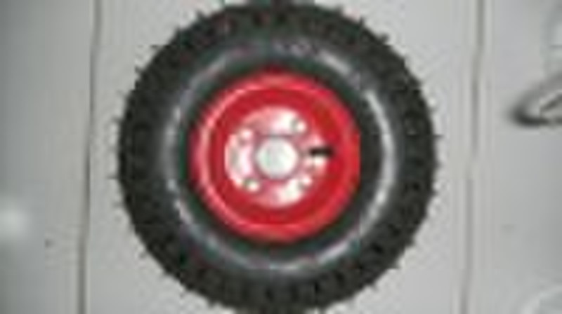 Inflatable rubber wheel 350-5