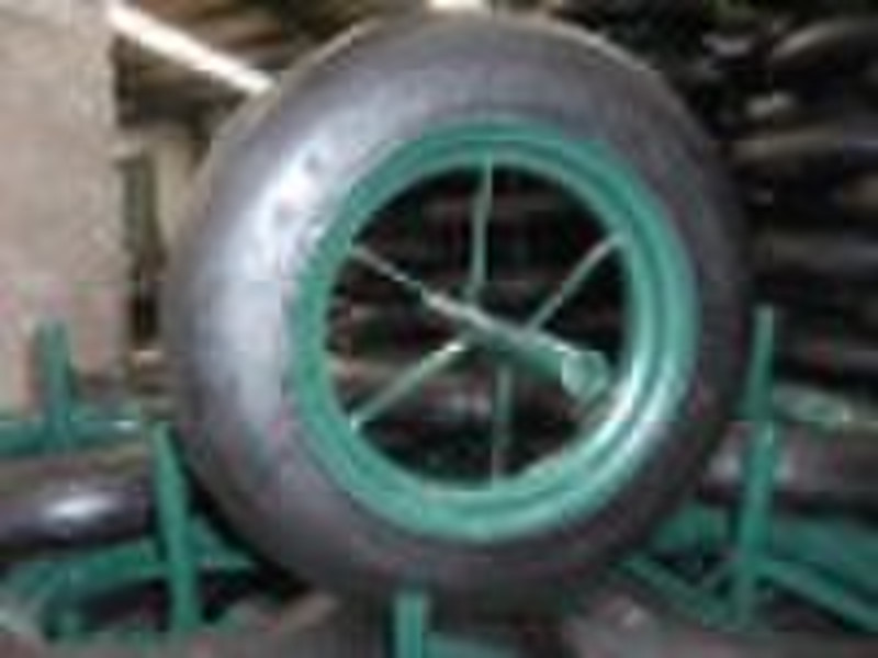 Inflatable rubber wheel 14"*3.50-8