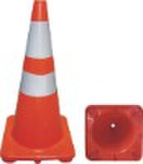 45cm reflective PVC traffic cone