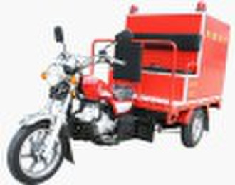 three wheels fire fighting motorbike