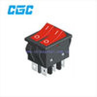 Rocker switch KCD3-204N