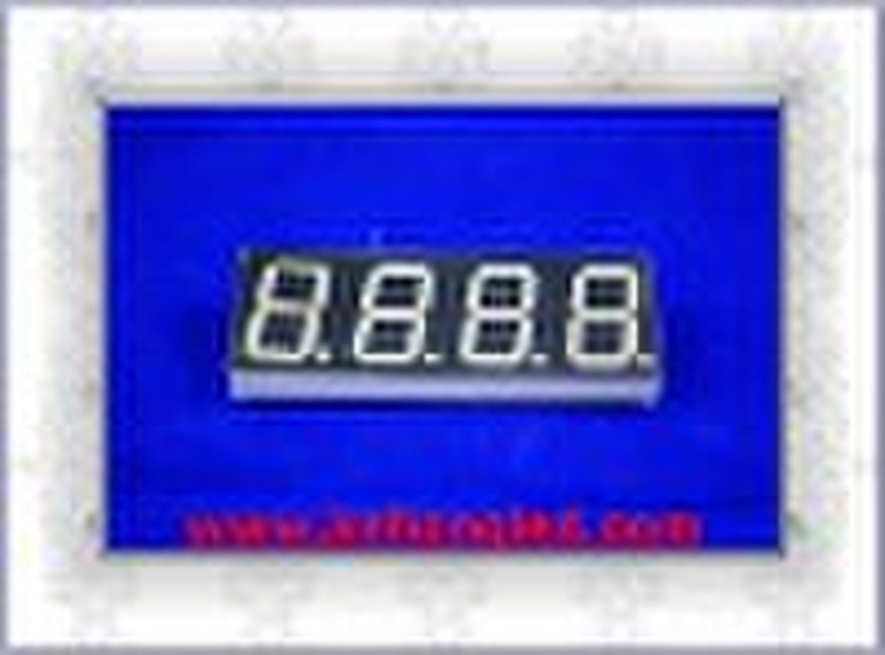 0.52" four digits red led digit display