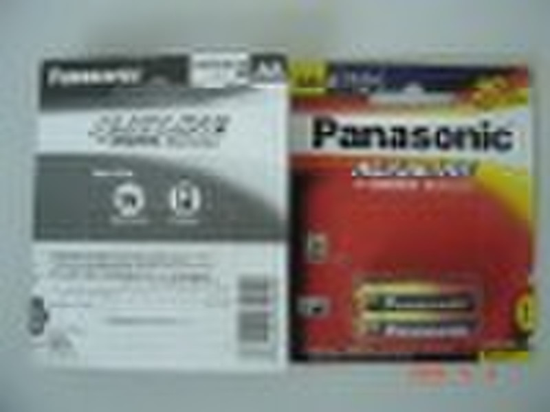 Panasonic AAA-2 Batterie LR03-Batterie