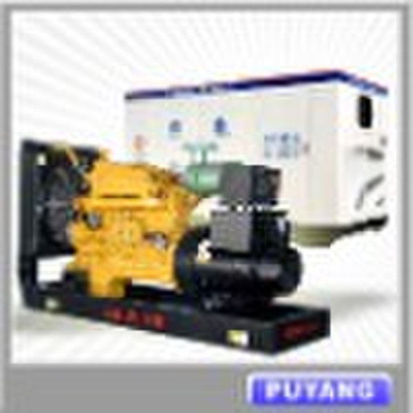 Silent diesel generator with 8hours base fuel tank