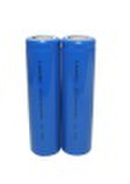 Lithium 18650 2200mAh battery for flashlight