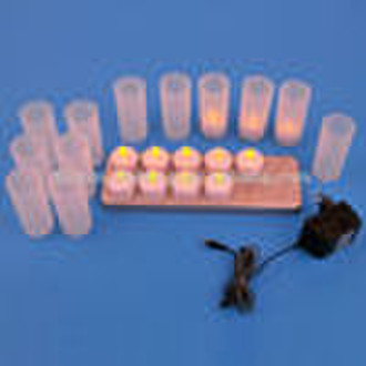 12L Rechargeable LED Candles