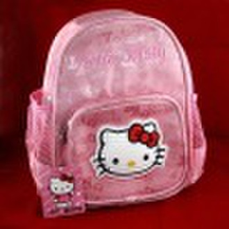 Pink hello kitty backpack rucksack shoulder school