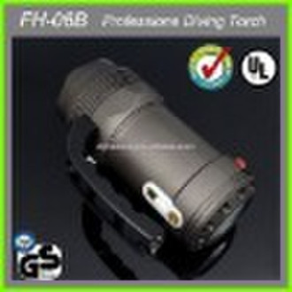 35W diving rechargeable torch light