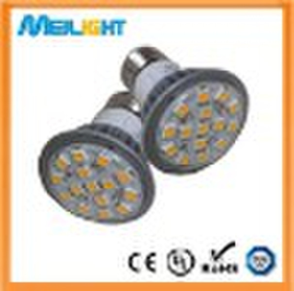 E27/E14/MR16/GU10 5050 LED spotlight 3W