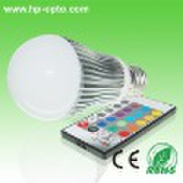 3W 5W E27 E14 LED RGB лампы