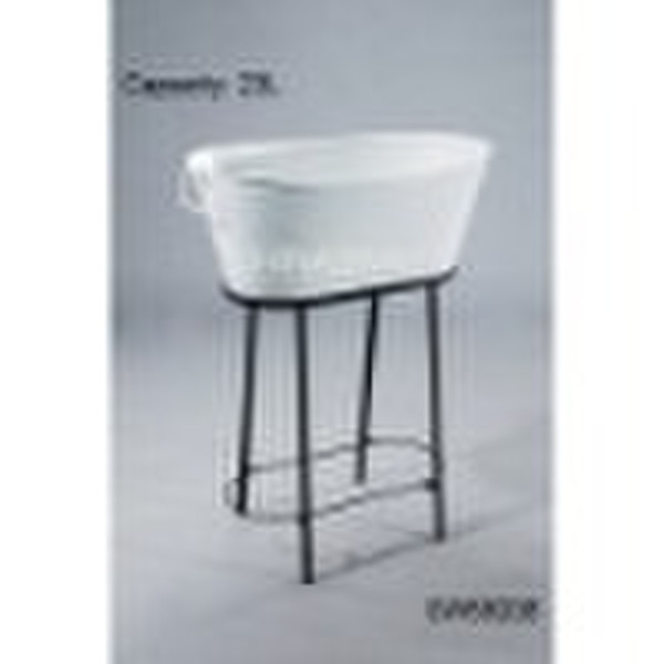 party tub with rack for party or household