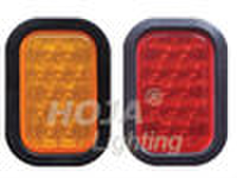 Rectangular LED Tail Light, STOP/TURN/TAIL