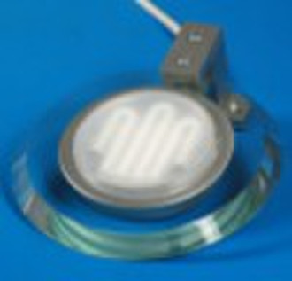 GX53 Круглый стеклянный шкаф света (лампы Кабинет)