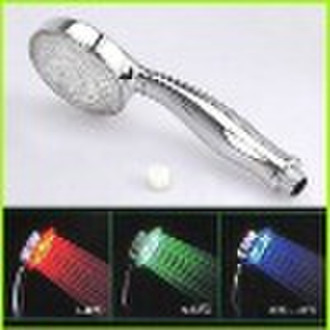 temperature control led shower head