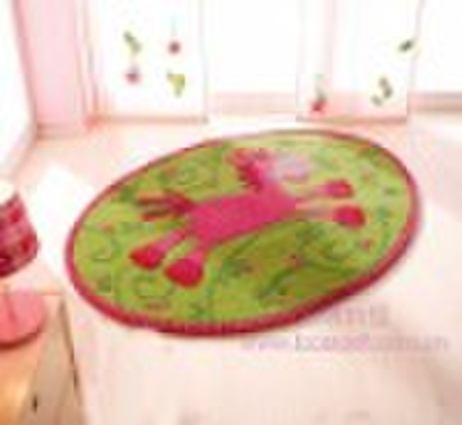 Hand tufted 100% Acrylic children rug/carpet with