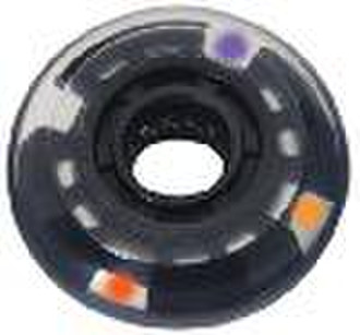 PU glittery roller wheel