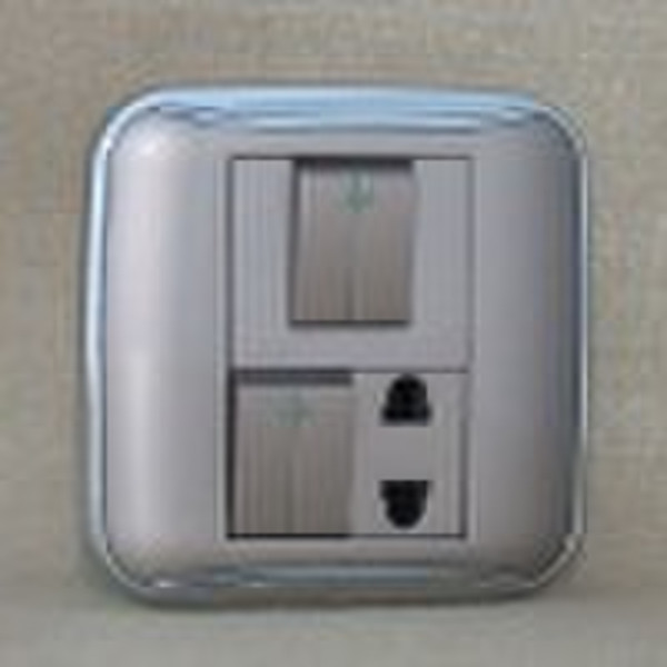 switch socket, electrical switch, modular switch