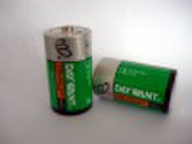 Dry Battery Green Series PVC-Aufkleber Primärbatterie