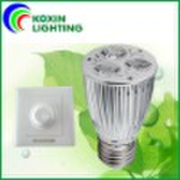 3*3W led spotlight(MR16 GU10 E27)