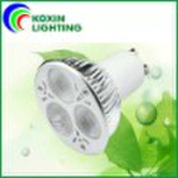 GU10 3*2W led light bulb