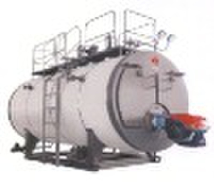 WNS automatic oil(gas) fired steam boiler