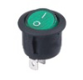 Beleuchtete Round Rocker Switch