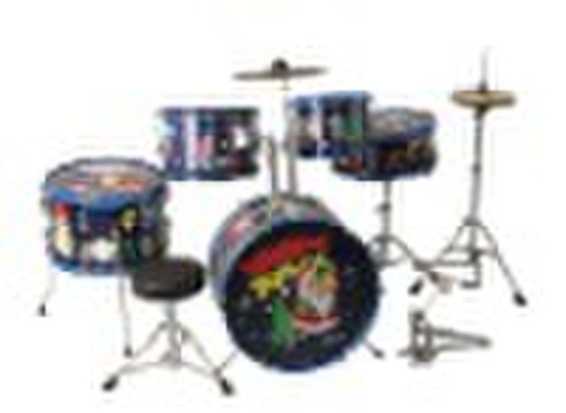 Colorful Junior Drum Set Musical Instrument