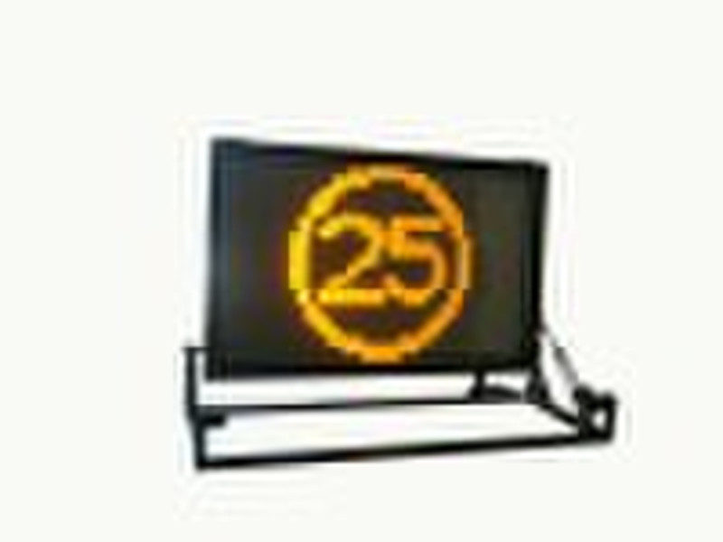 Trailer Mounted Solar Message Board/ traffic light