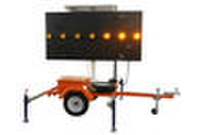 Trailer Mounted Solar Arrow Board / traffic light