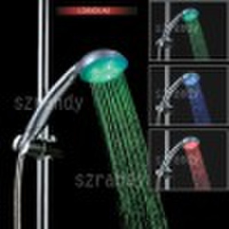 temperatrure detectable led shower head ( NEW hot