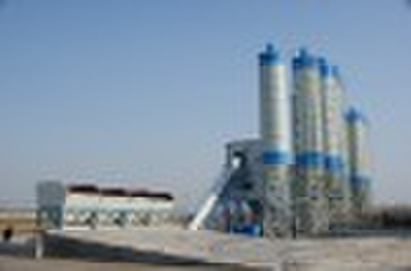 Modular Concrete Mixing Plant HZS240 (with the cap