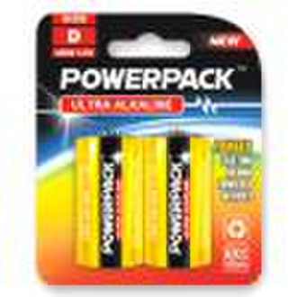 Ultra Alkaline Battery LR20 SIZE D