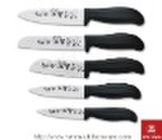 Printed ceramic knife set