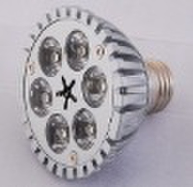 E27 6X1W LED spotlight  (CE&RHOS  four years w