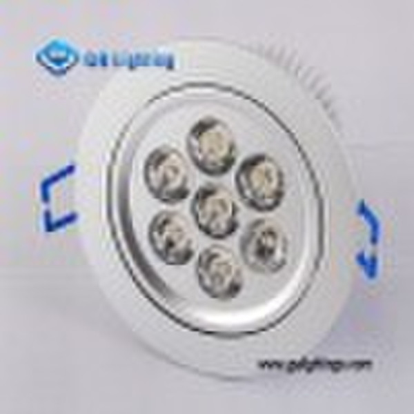 high power 7w led down lamp