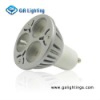 Dimmable led spot light 3w 300lm