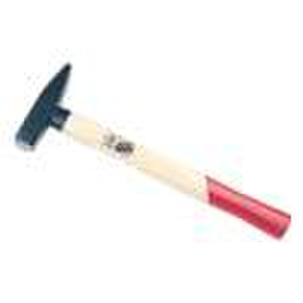 German Type Machinist Hammer with Wooden Handle